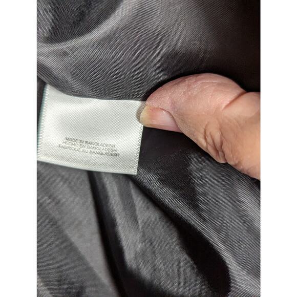 Ann Klein Blazer jacket Sz14 Navy and black See description. - Picture 8 of 15